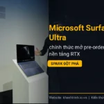 Microsoft Surface Laptop Ultra chính thức mở pre-order với nền tảng RTX Spark đột phá
