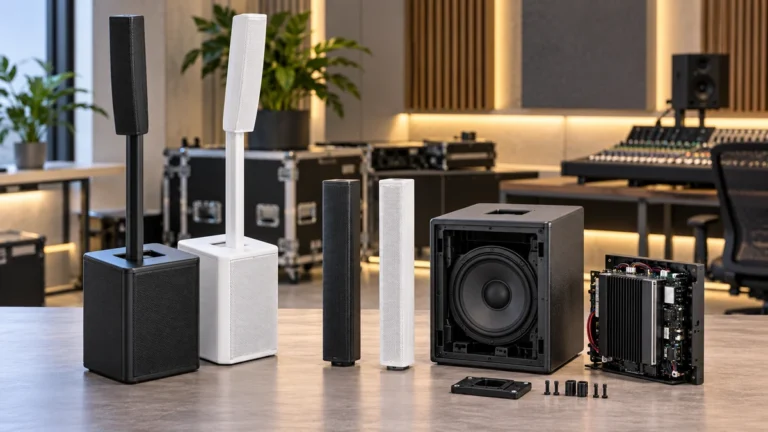 Mổ bụng loa QSC KC12: Cấu tạo bên trong và đánh giá hiệu suất thực tế