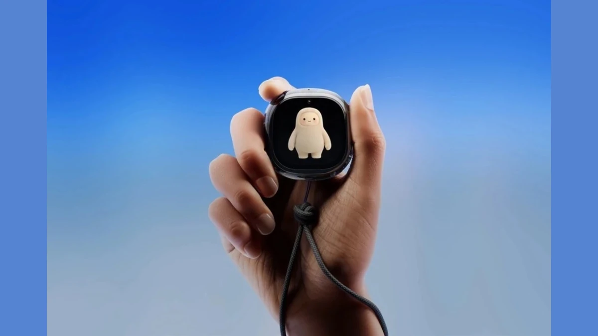 Thiết bị đeo tích hợp AI Muse Charm. Ảnh:Meta