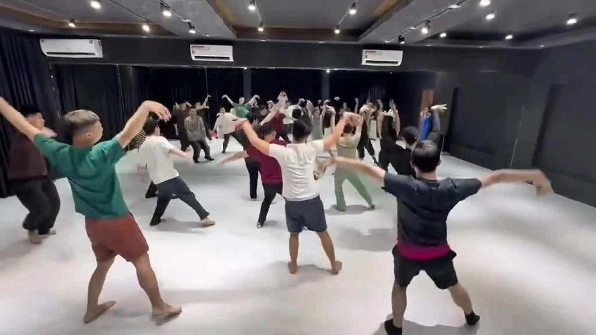 Một lớp múa cổ trang ở TP HCM thu hút nhiều học viên nam đăng ký tập. Video:TikTok
