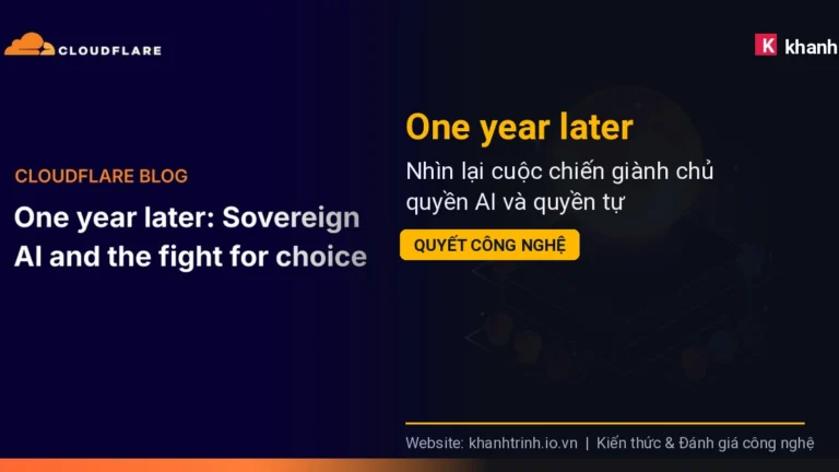 One year later: Nhìn lại cuộc chiến giành chủ quyền AI và quyền tự quyết công nghệ