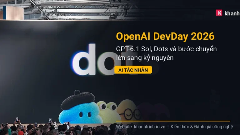 OpenAI DevDay 2026: GPT-6.1 Sol, Dots và bước chuyển lớn sang kỷ nguyên AI tác nhân