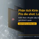 Phân tích Kirin 9050 Pro die shot: LogicFolding thay đổi kiến trúc chip ra sao?