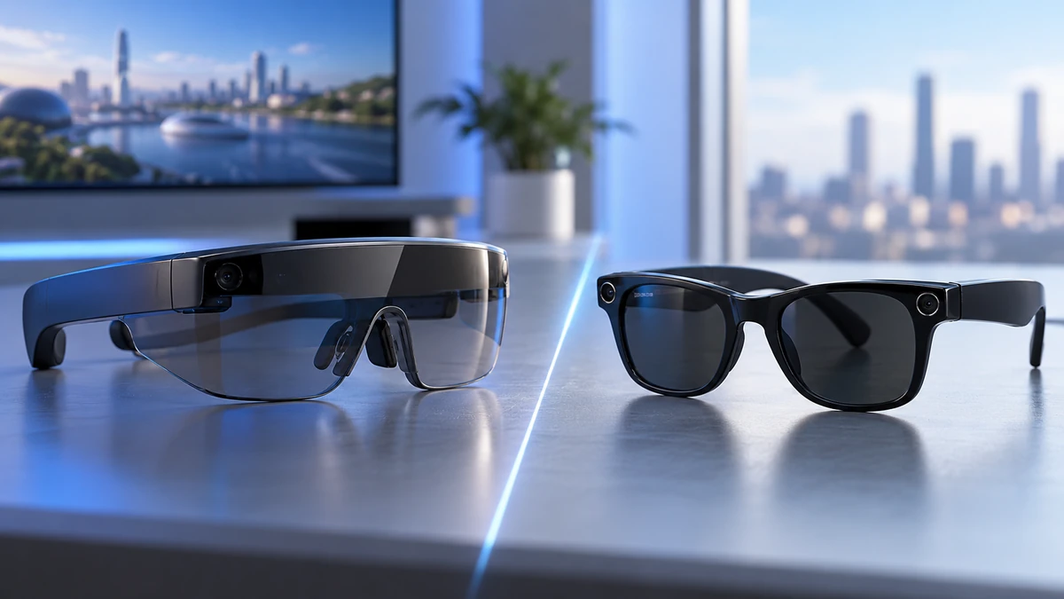 Bảng so sánh nhanh: Kính Android XR vs Ray-Ban Meta