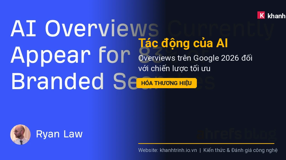 Tác động của AI Overviews trên Google 2026 đối với chiến lược tối ưu hóa thương hiệu