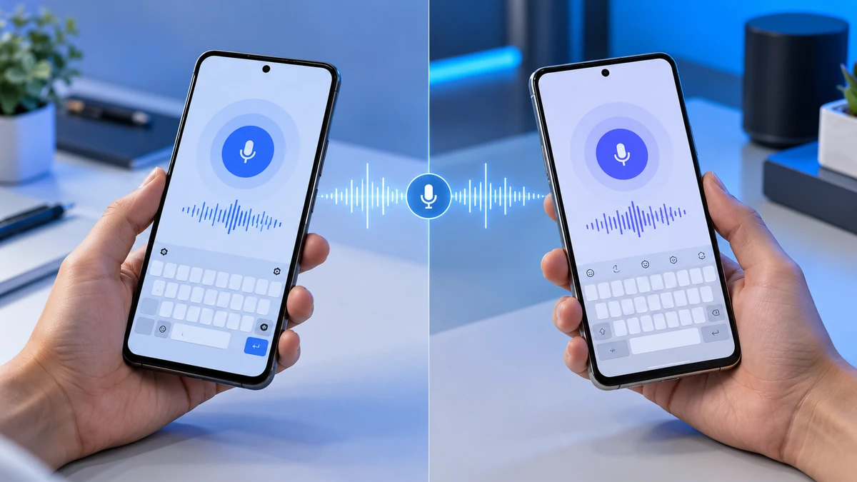 Bảng so sánh khả năng nhận diện giọng nói: Gboard vs Samsung Keyboard