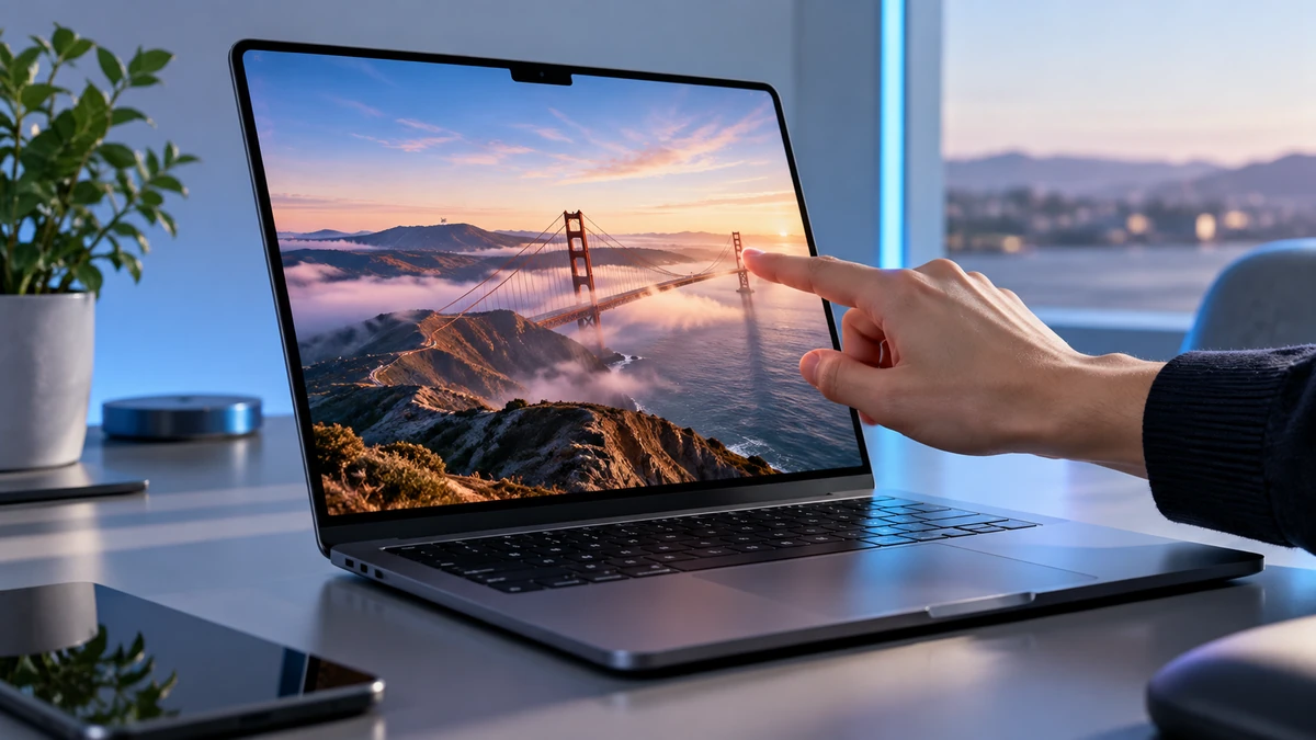 Tín hiệu từ macOS Golden Gate 27.2 beta: Kỷ nguyên màn hình cảm ứng trên Mac sắp bắt đầu?