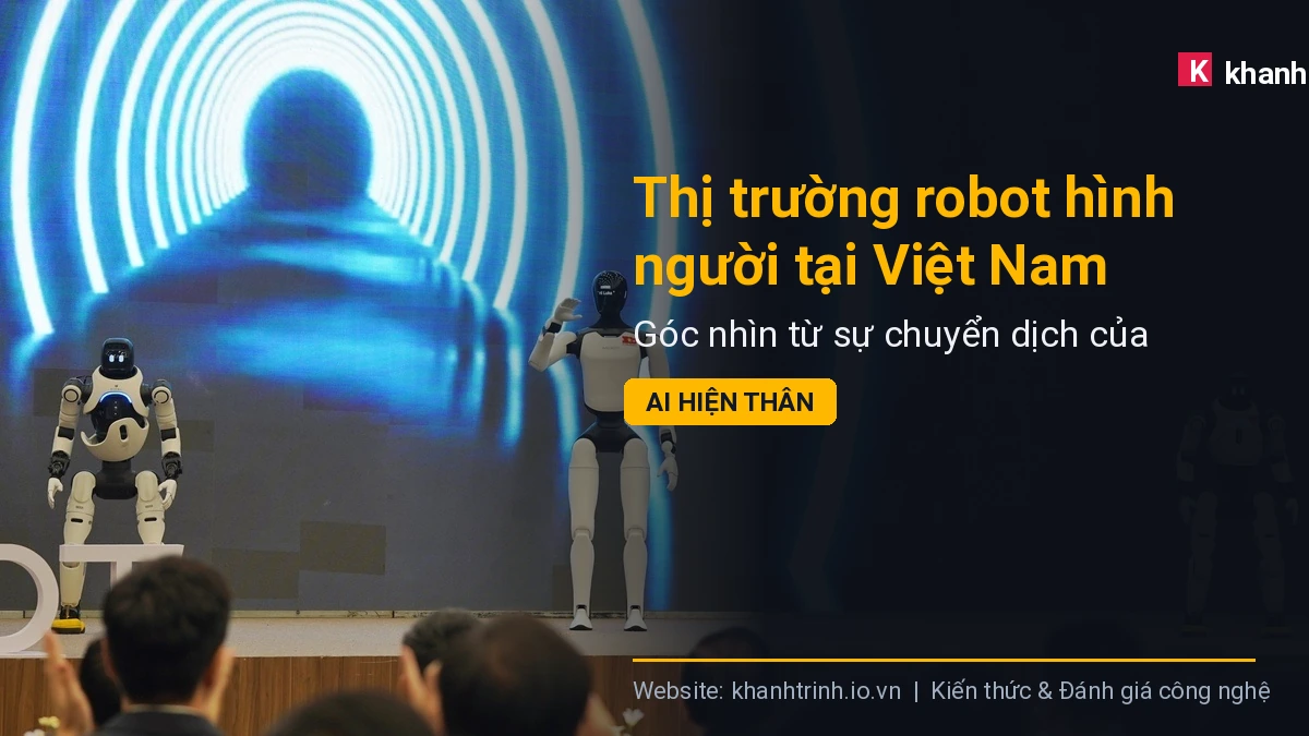 Thị trường robot hình người tại Việt Nam: Góc nhìn từ sự chuyển dịch của AI hiện thân