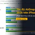 Tốc độ AirDrop iOS 27.0.1 2026 trên iPhone 15 Pro: Phân tích thực tế và các yếu tố ảnh hưởng