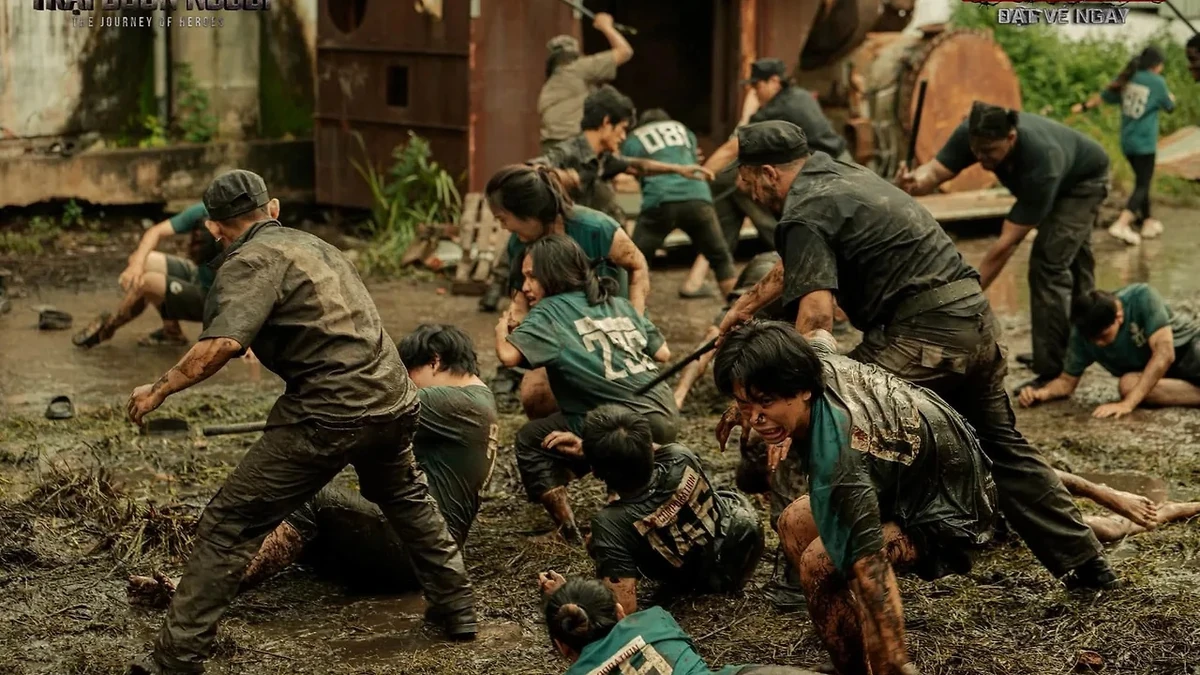Trại Buôn Người đang chinh phục nhiều cột mốc doanh thu lớn. (Ảnh: Page Trại Buôn Người Movie)