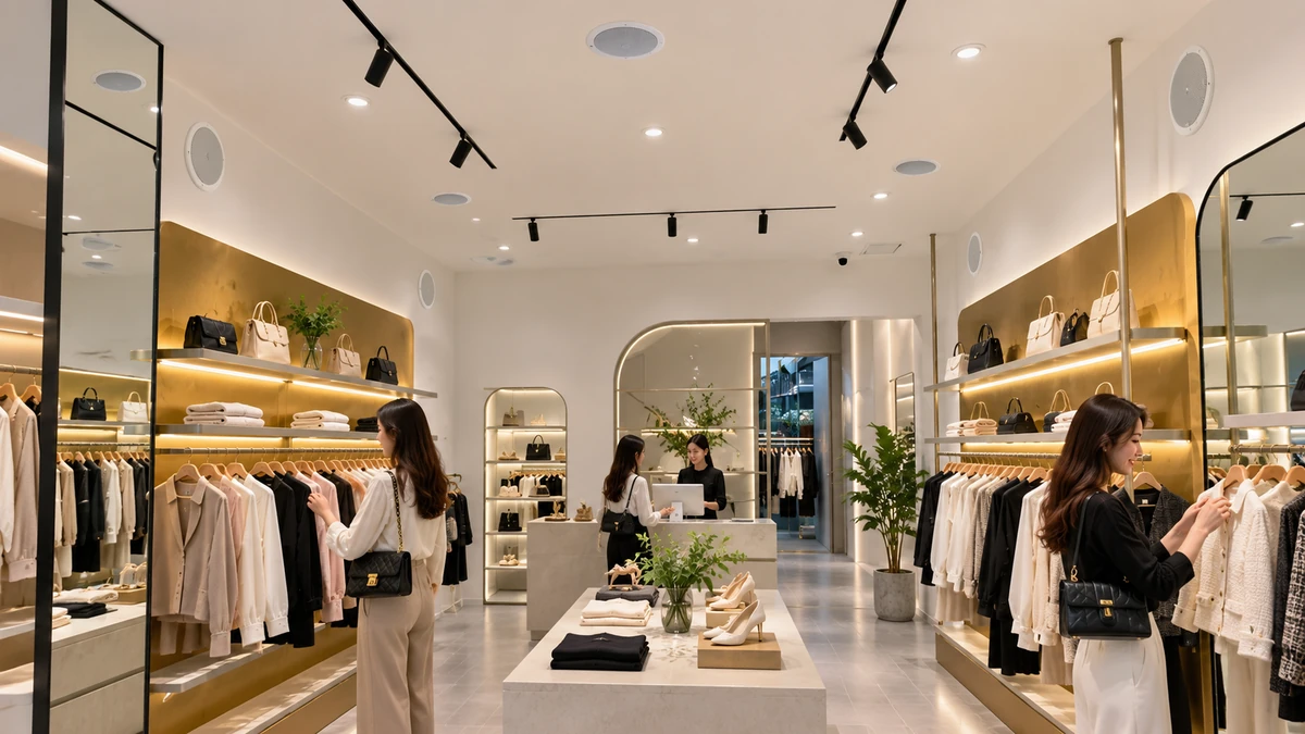 Tư vấn lắp đặt hệ thống âm thanh cho shop quần áo chuẩn chuyên gia