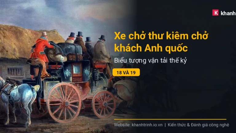 Xe chở thư kiêm chở khách Anh quốc: Biểu tượng vận tải thế kỷ 18 và 19